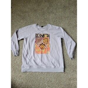 Light Purple Beaded Flower Torrid Long sleeve sweater